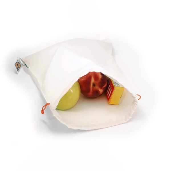 Sachet tissu en coton nature - Image 3